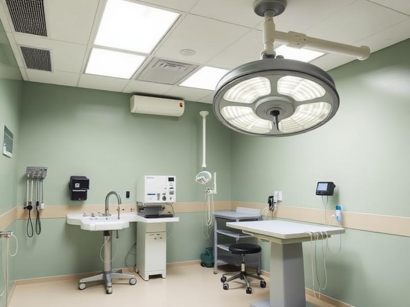 Bloc chirurgical vétérinaire moderne et équipé