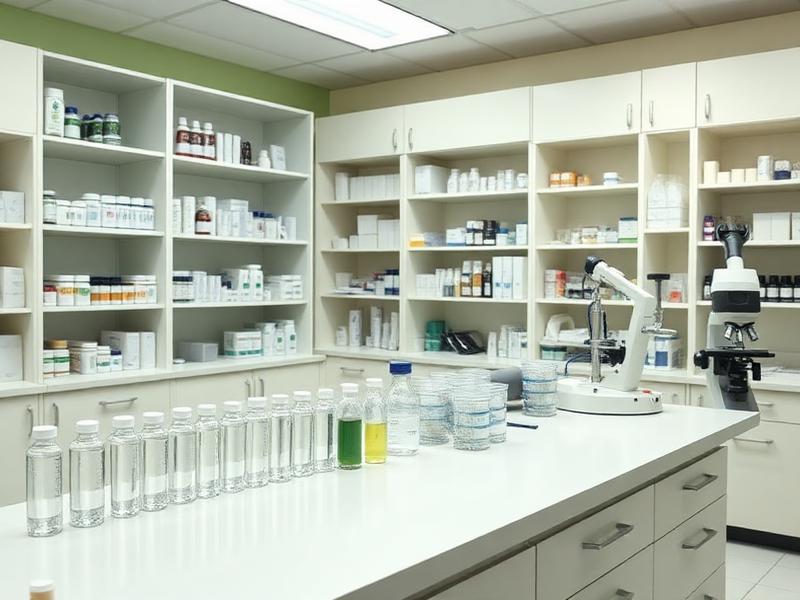 Laboratoire et pharmacie vétérinaires équipés